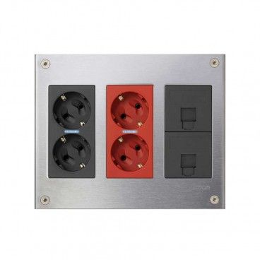 Kit caja de superficie metálica sai SIMON 51001302-036