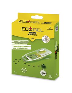 Ecogel Hormigas Trampa Hormigas 15 Gramos (Caja De 3 Unidades)