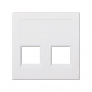 Placa vd plana sg infra+ 2 mod blanco SIMON 50015189-030