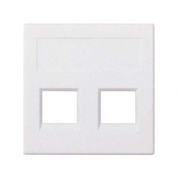 Placa vd plana sg infra+ 2 mod blanco SIMON 50015189-030