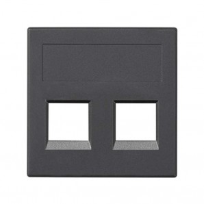 Placa vd plana sg infra+ 2 mod grafito SIMON 50015189-038