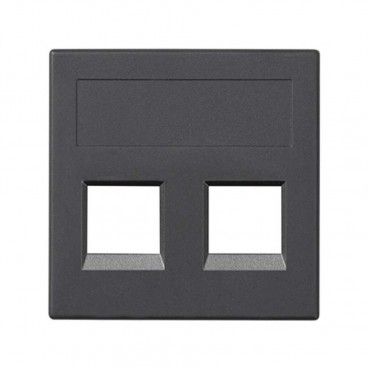 Placa vd plana sg infra+ 2 mod grafito SIMON 50015189-038