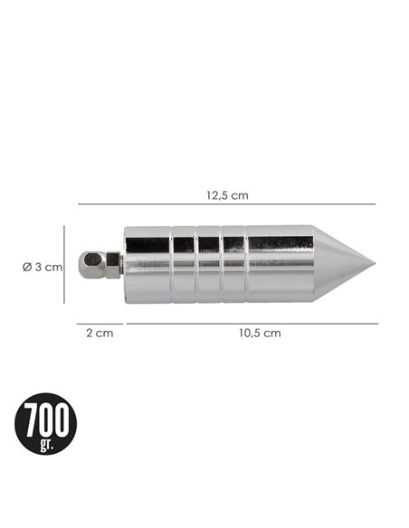 Plomada Profesional Nuez Iman  700 gramos