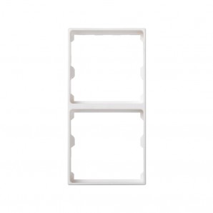 Placa adaptadora doble s27 bl SIMON 50000088-030