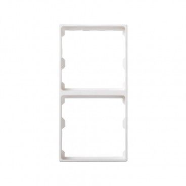 Placa adaptadora doble s27 bl SIMON 50000088-030