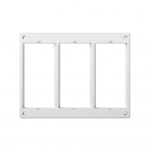 Marco portamec caja suelo 3 mods bla SIMON 52051803-030