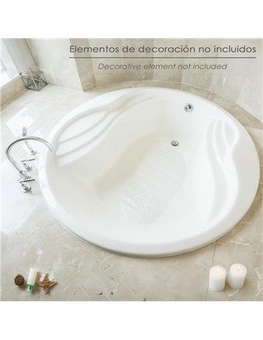 Alfombra Bañera Antideslizante 67x38 cm.
