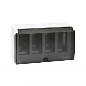 Caixa de cobertura de superfície 4 módulos branco SIMON 51040004-030