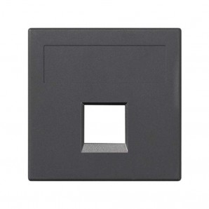 Placa vd plana sg nexans 1 mod grafito SIMON 50018185-038