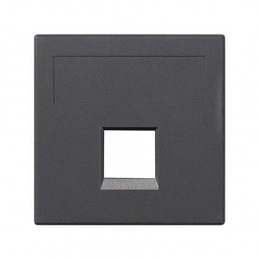 Placa vd plana sg r&m 1 mod grafito SIMON 50020185-038