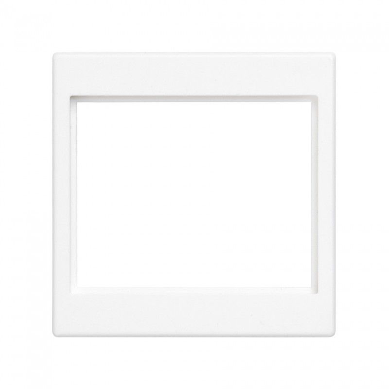 Placa plana de voz e dados sg siemon ct 1-2 módulos bla SIMON 50021186-030