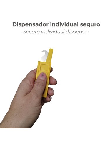 Hoja Cuchillo Gancho (Dispensador de 10 hojas)
