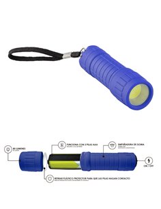 Linterna Led Soft Touch 120 Lumenes Colores Surtidos 2