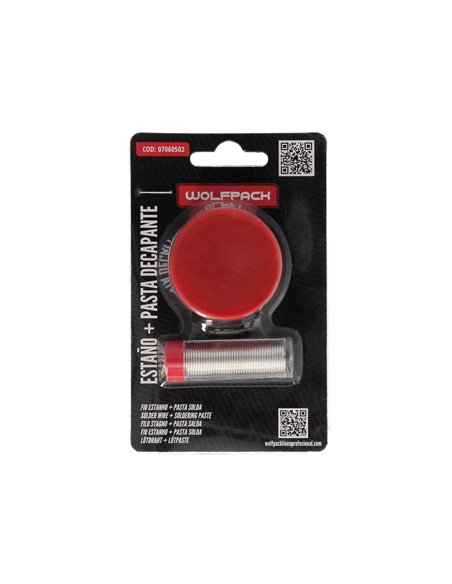 Estaño Con Pasta Decapante Set Dispensador