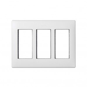 Moldura embutida 3 módulos branco SIMON 51010103-030