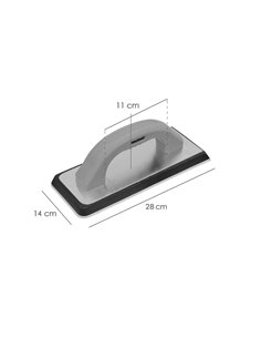 Talocha Goma Para Juntas 14x28 cm. Espuma Soft, Llana Para Juntas, Plana Alicatador 2