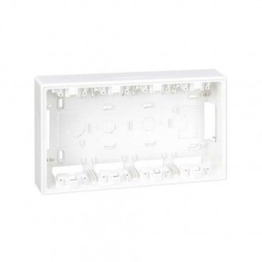 Base caja superficie para kit 4 mod bl SIMON 51050004-030