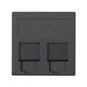 Placa vd plana cg infra+ 2 mod grafito SIMON 50015089-038