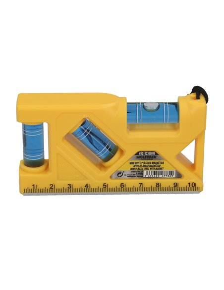 Nivel Plastico Magnetico Mini