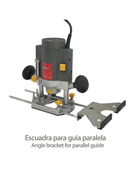 Fresadora Ø 8 mm. 1.020 W Velocidad Ajustable Con Maletin