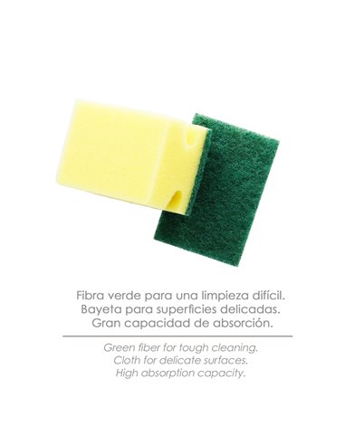 Estropajo Salvauñas  (Pack 2 Pz)