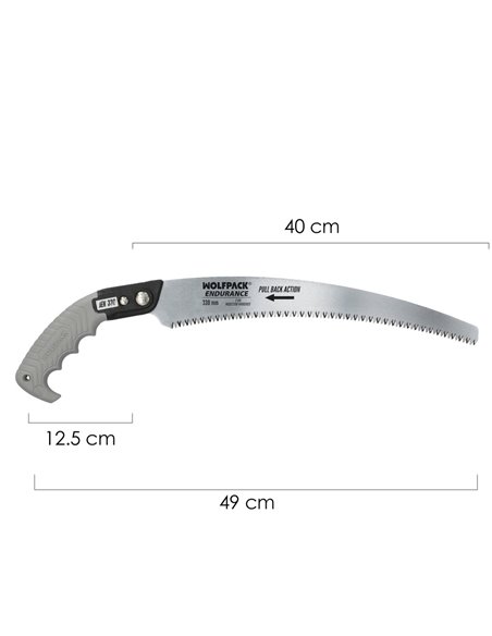 Serrucho Podar Curvo Endurance JEN 330 mm.