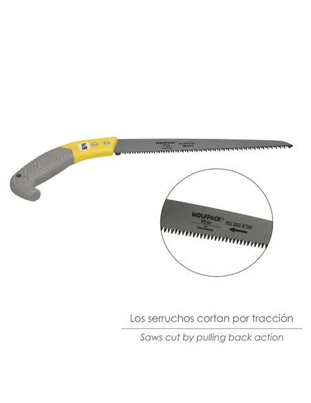 Serrucho Podar Recto Mango TPR JST 300 mm.