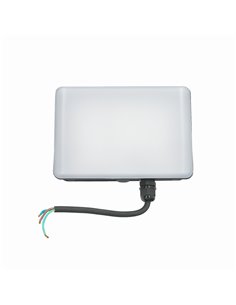 Foco Led Plano  30 Watt. 2700 Lumens. Luz blanca 4000ºK Protección IP65. Cuerpo Aluminio