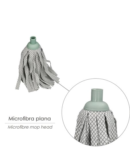 Fregona Mocho Microfibra Plana