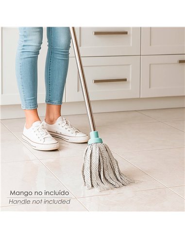 Fregona Mocho Microfibra Plana