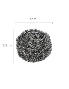 Estropajo Acero Inoxidable  (Pak 3 Pz) 2