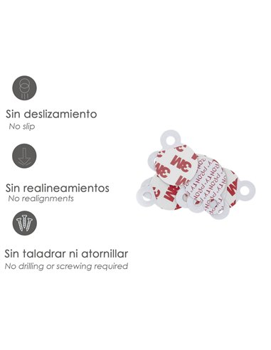 Cuelga Cuadros Pvc (Blister 12pzs)
