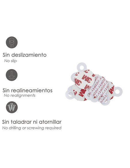Cuelga Cuadros Pvc (Blister 12pzs)