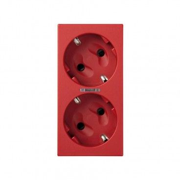 Base doble schuko por corte con led ro SIMON 50010432-037