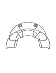 Soporte Manguera Pared Metalica 1/2 Luna Color Gris