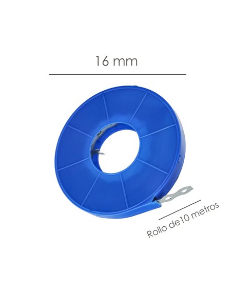 Cinta Perforada 16 mm (Rollo10 metros)