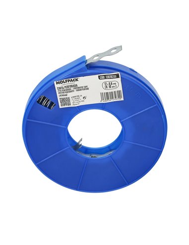 Cinta Perforada 16 mm (Rollo10 metros)