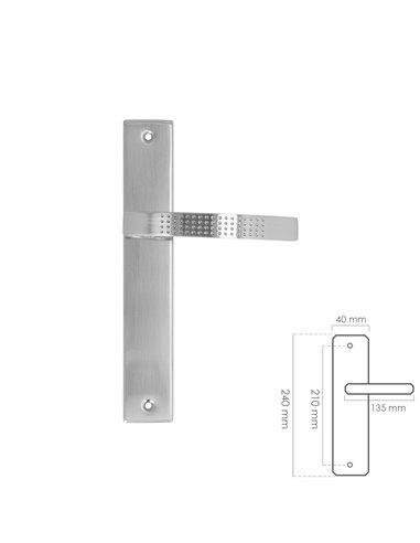 Juego Manillas Para Puertas "Sena"