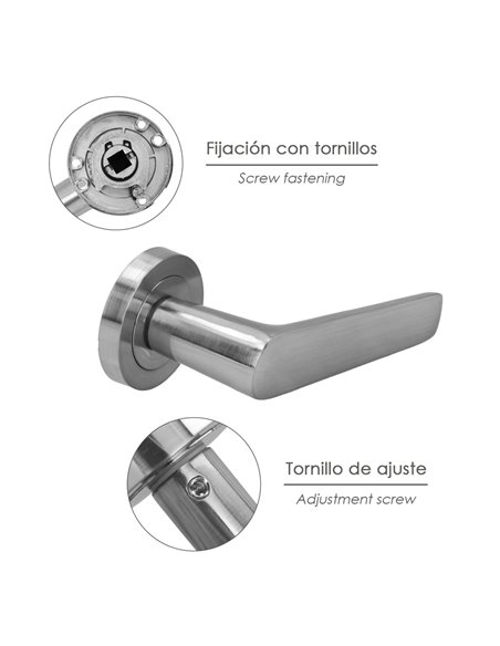 Juego Manillas Para Puertas "Ganges"