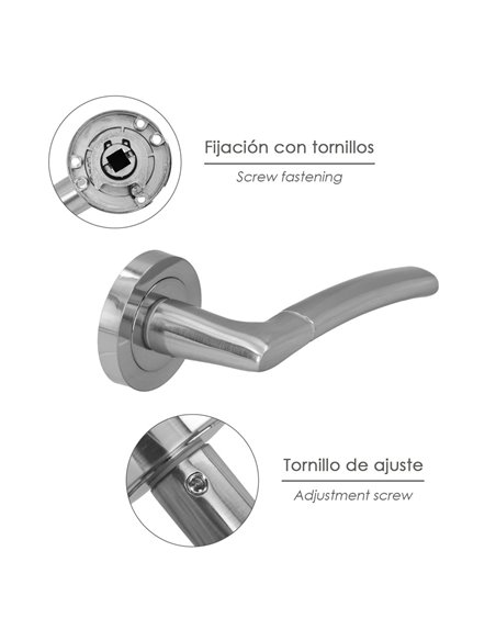 Juego Manillas Para Puertas "Vistula"