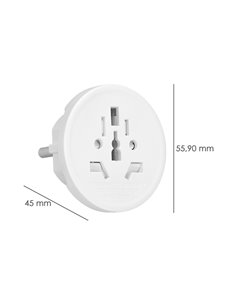 Adaptador Viaje Kit Universal 2
