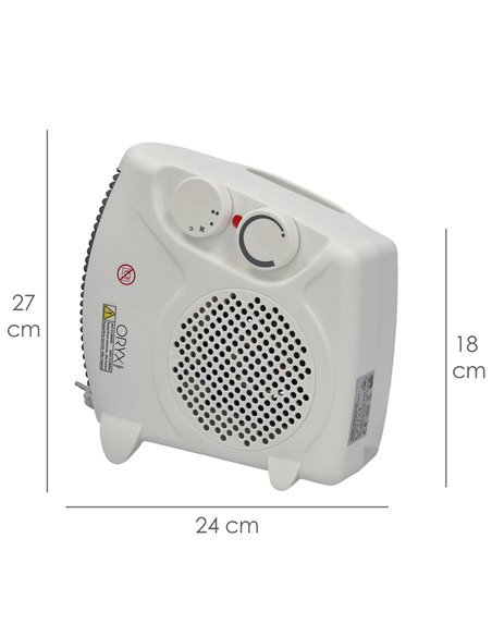 Termoventilador Vertical 1000/2000 Watt.