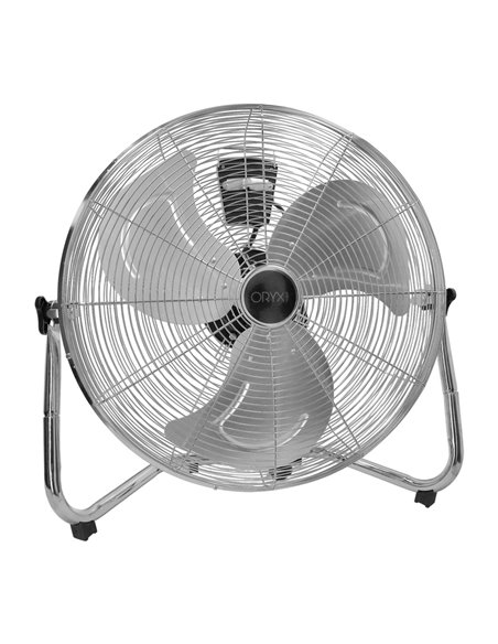 Ventilador Suelo Cromado 120 Watt Ø50 cm.