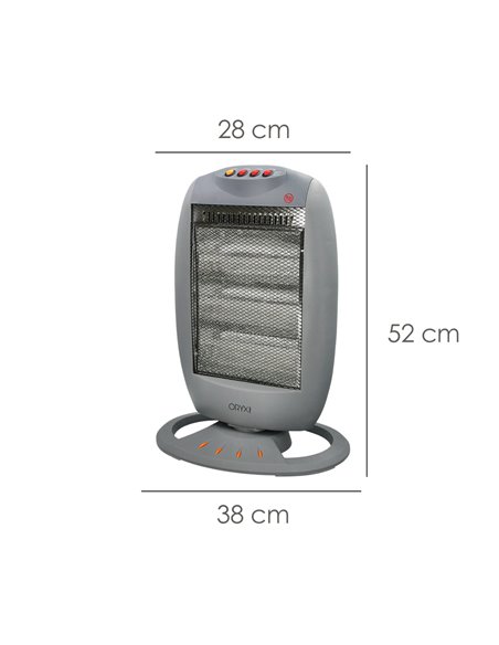 Estufa Halogena Oscilante 400 / 800 / 1200 W