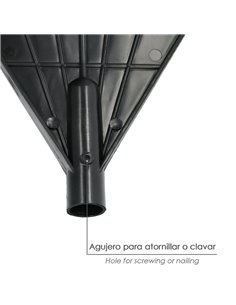 Rastrillo Plastico Triangular 2