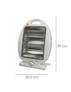 Estufa Radiante Pie Oscilante 400 / 800w 2