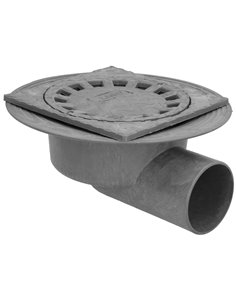 Caldereta Sifonica Pvc Horizontal 250x250/110mm