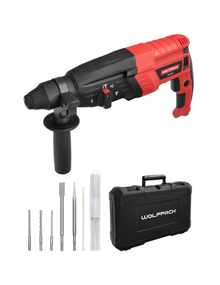 Martillo Perforador SDS PLUS 900 Watt. Con Accesorios y Maletin