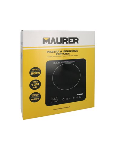 Placa Induccion Portatil 2000 Watt.