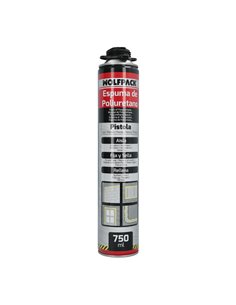 Espuma Poliuretano 750 Ml. Para Pistola Entry